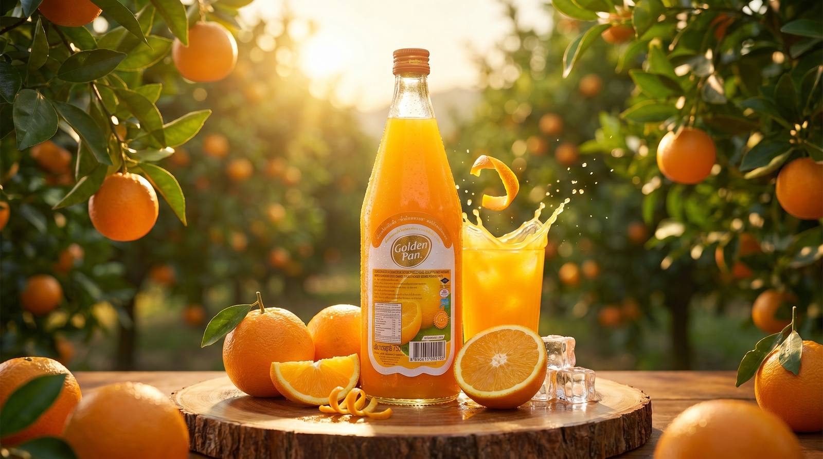 Golden Pan orange squash